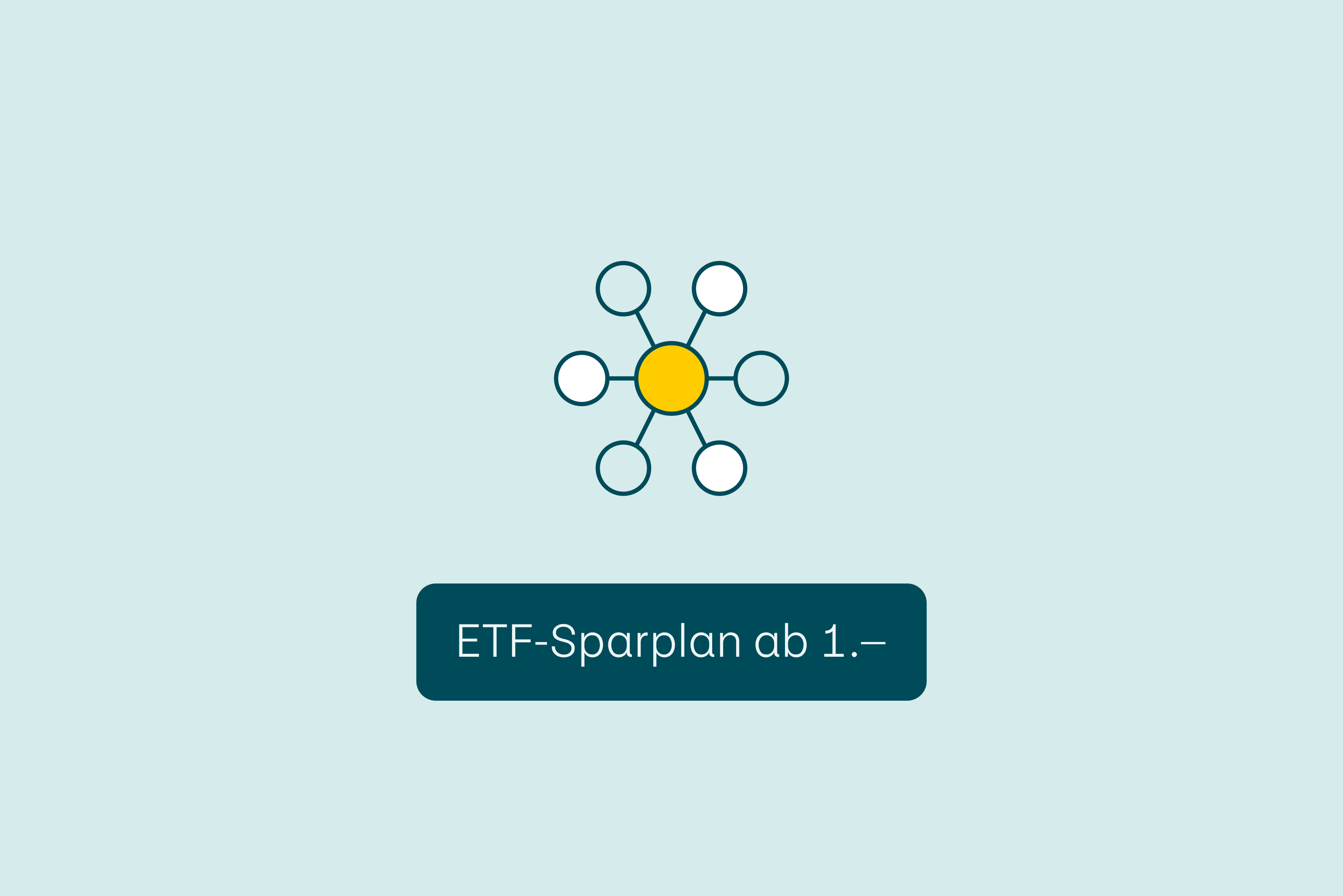 ETF-Sparplan ab CHF 1.–