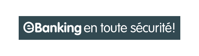 Logo eBanking en toute sécurité!