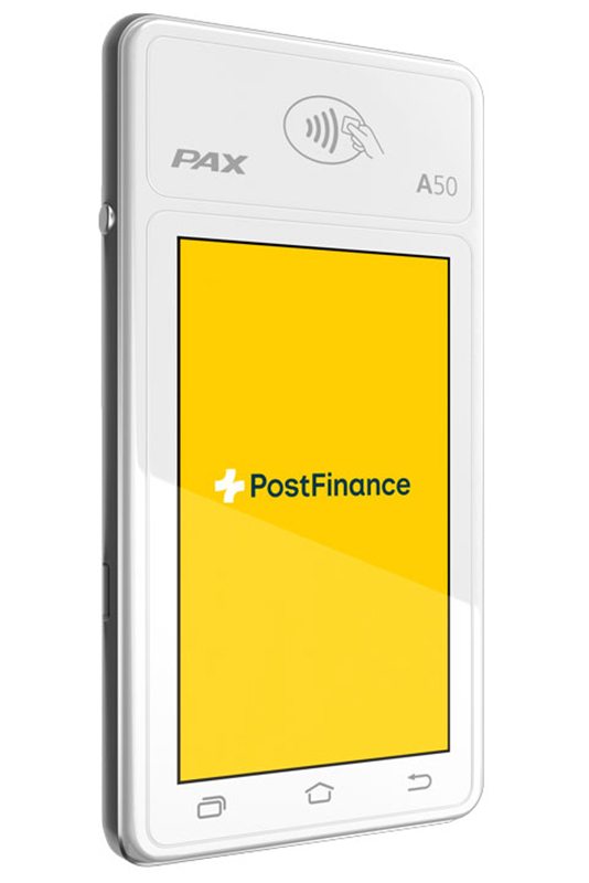 Image of the PAX payment terminal A50s